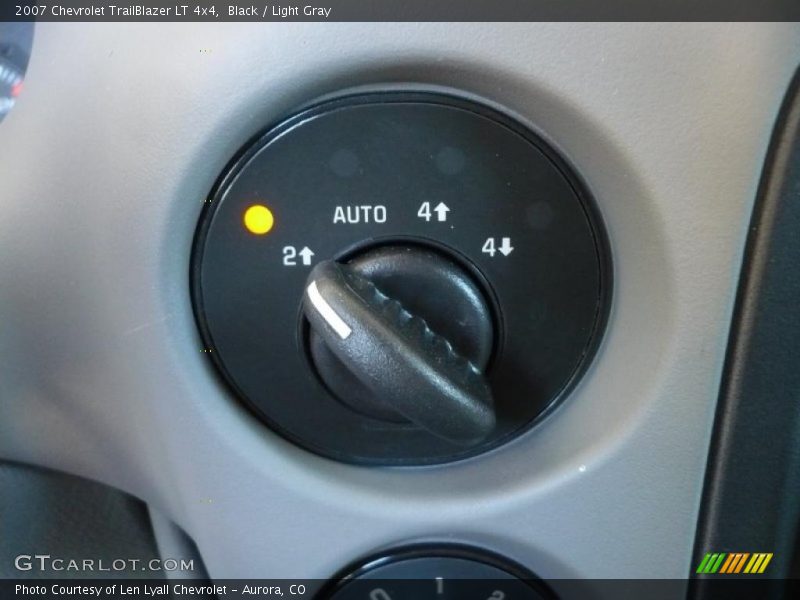 Black / Light Gray 2007 Chevrolet TrailBlazer LT 4x4
