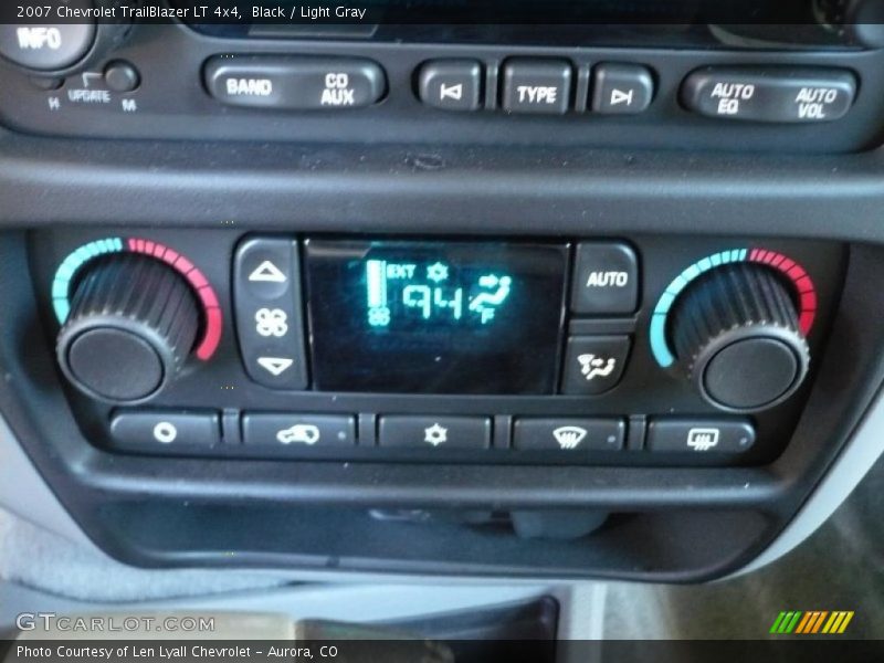 Black / Light Gray 2007 Chevrolet TrailBlazer LT 4x4