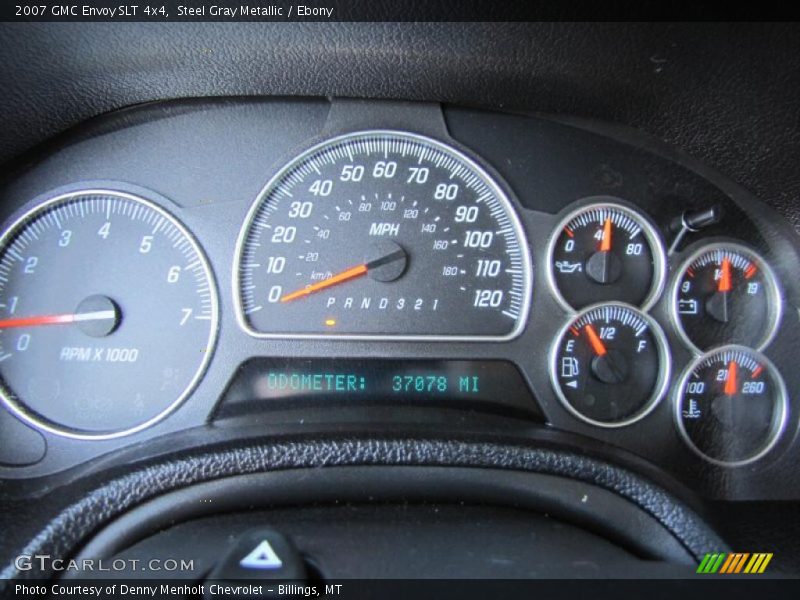 Steel Gray Metallic / Ebony 2007 GMC Envoy SLT 4x4