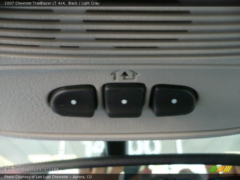 Black / Light Gray 2007 Chevrolet TrailBlazer LT 4x4