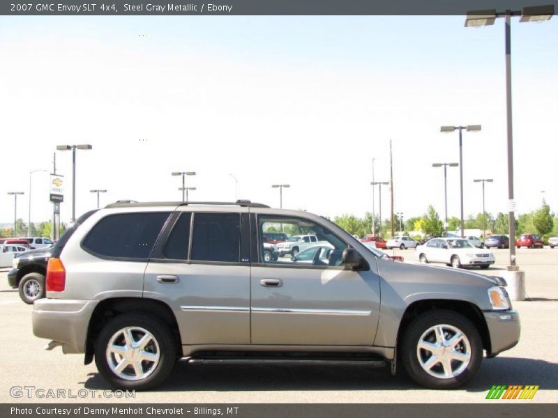 Steel Gray Metallic / Ebony 2007 GMC Envoy SLT 4x4