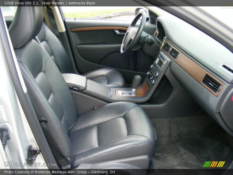 Silver Metallic / Anthracite Black 2008 Volvo S80 3.2