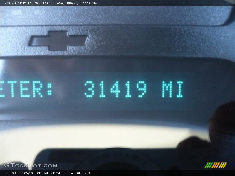 Black / Light Gray 2007 Chevrolet TrailBlazer LT 4x4
