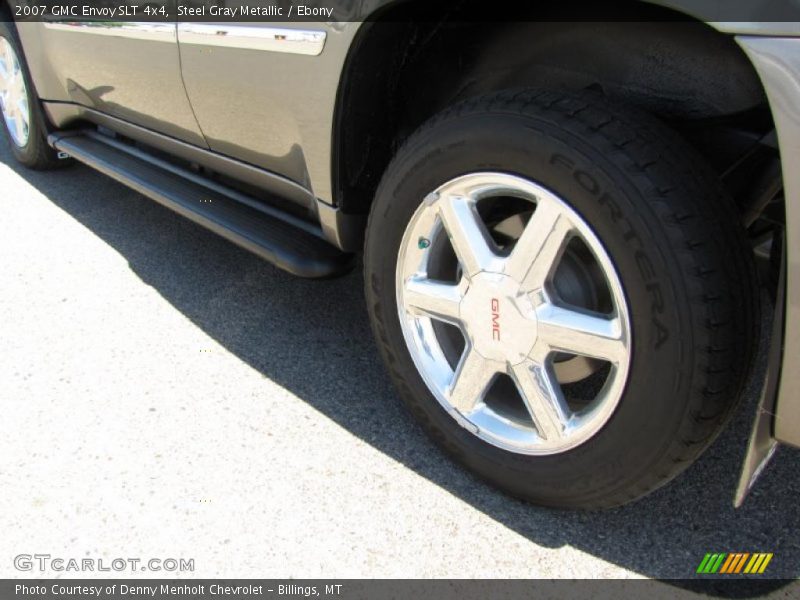 Steel Gray Metallic / Ebony 2007 GMC Envoy SLT 4x4