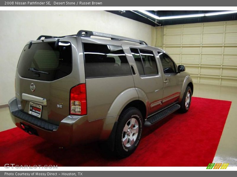 Desert Stone / Russet Brown 2008 Nissan Pathfinder SE