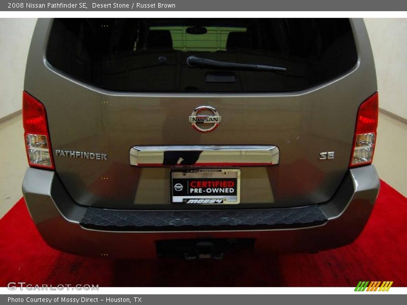 Desert Stone / Russet Brown 2008 Nissan Pathfinder SE