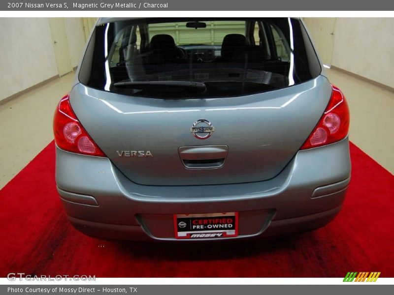 Magnetic Grey Metallic / Charcoal 2007 Nissan Versa S