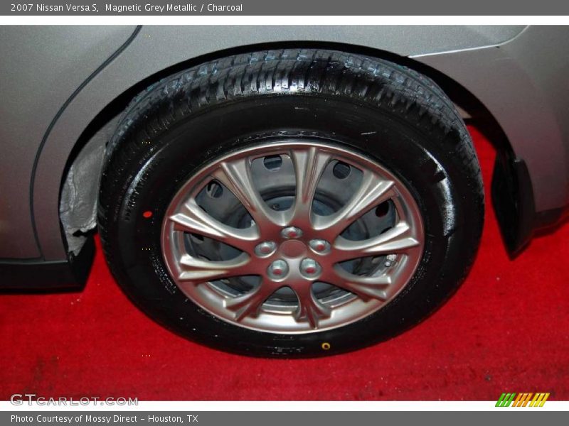 Magnetic Grey Metallic / Charcoal 2007 Nissan Versa S
