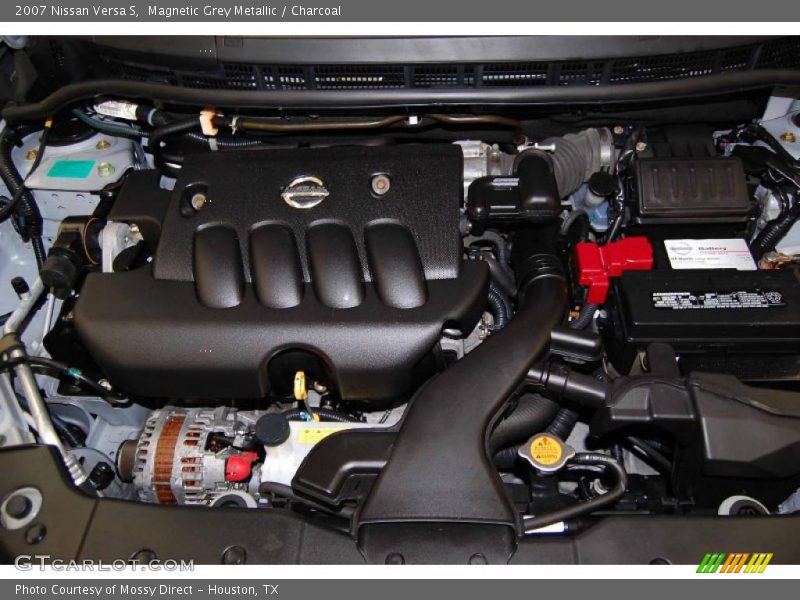 Magnetic Grey Metallic / Charcoal 2007 Nissan Versa S