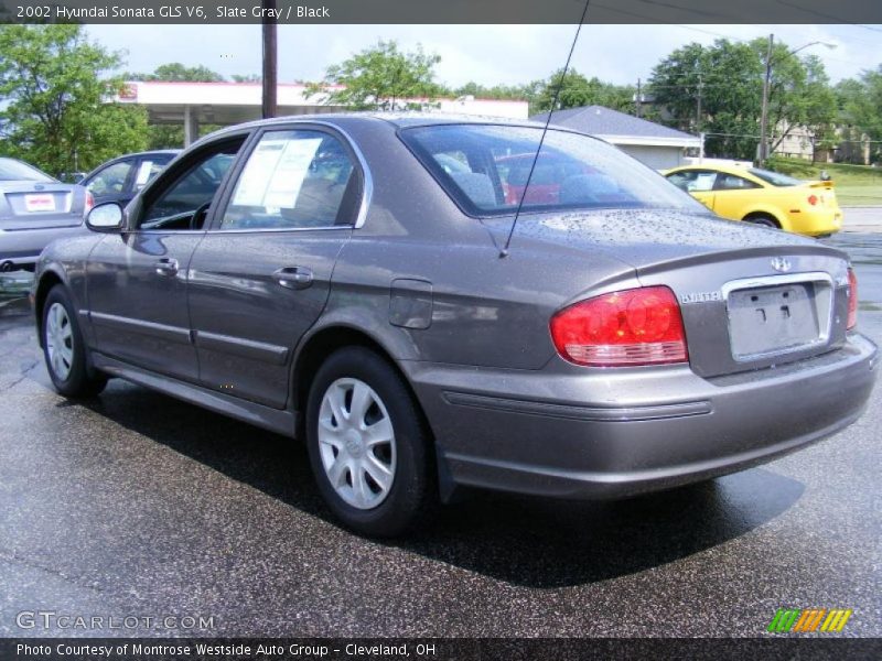 Slate Gray / Black 2002 Hyundai Sonata GLS V6