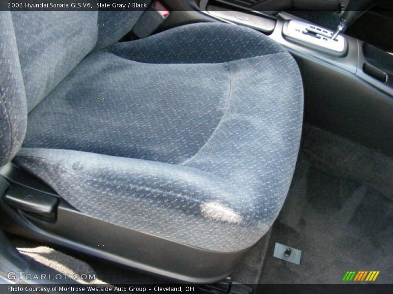 Slate Gray / Black 2002 Hyundai Sonata GLS V6