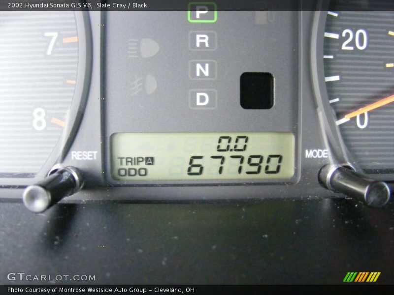 Slate Gray / Black 2002 Hyundai Sonata GLS V6