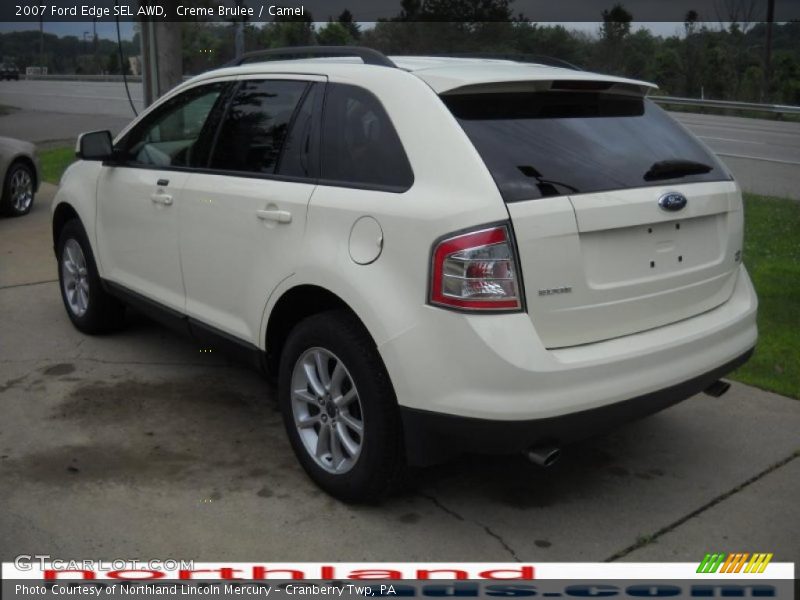 Creme Brulee / Camel 2007 Ford Edge SEL AWD