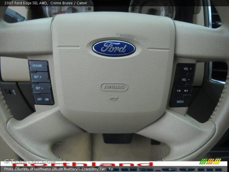 Creme Brulee / Camel 2007 Ford Edge SEL AWD