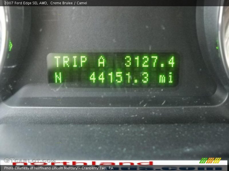 Creme Brulee / Camel 2007 Ford Edge SEL AWD