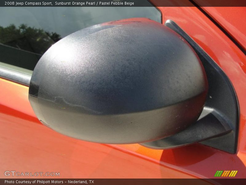 Sunburst Orange Pearl / Pastel Pebble Beige 2008 Jeep Compass Sport