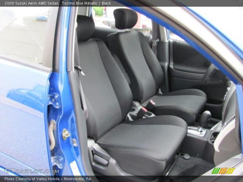 Techno Blue Metallic / Black 2006 Suzuki Aerio AWD Sedan