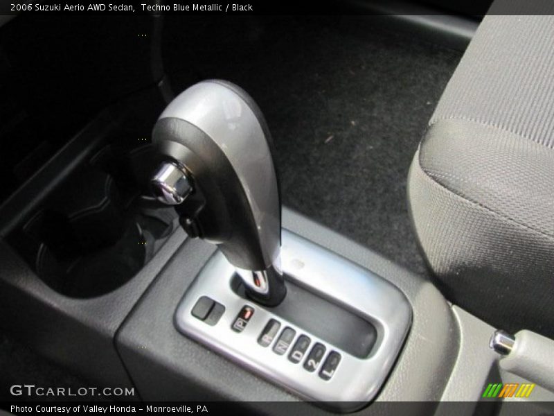 Techno Blue Metallic / Black 2006 Suzuki Aerio AWD Sedan