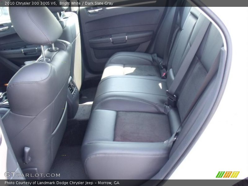 Bright White / Dark Slate Gray 2010 Chrysler 300 300S V6