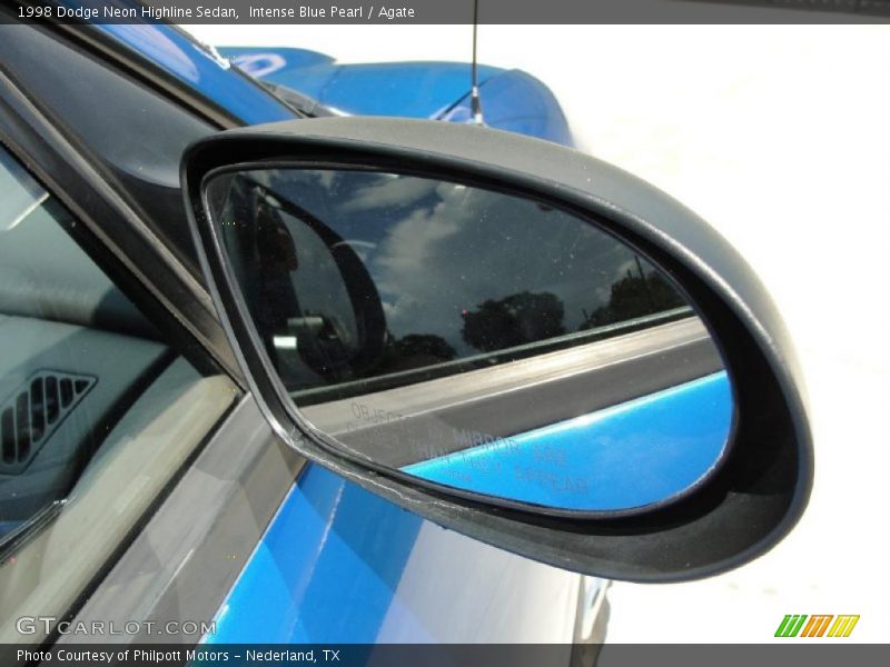 Intense Blue Pearl / Agate 1998 Dodge Neon Highline Sedan