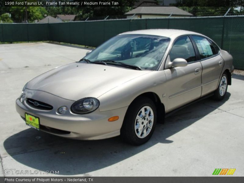 Prairie Tan Metallic / Medium Prairie Tan 1998 Ford Taurus LX