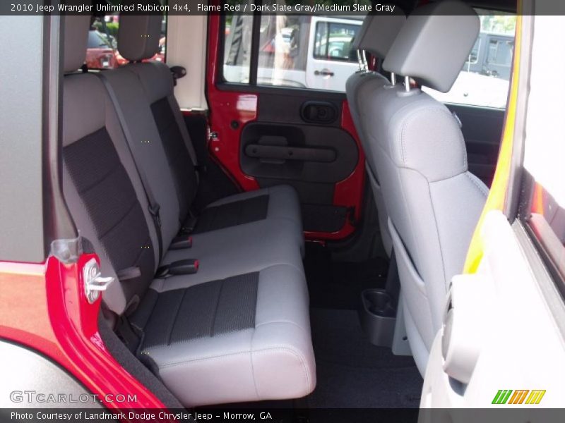 Flame Red / Dark Slate Gray/Medium Slate Gray 2010 Jeep Wrangler Unlimited Rubicon 4x4