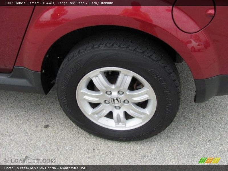 Tango Red Pearl / Black/Titanium 2007 Honda Element EX AWD