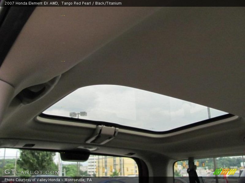 Tango Red Pearl / Black/Titanium 2007 Honda Element EX AWD
