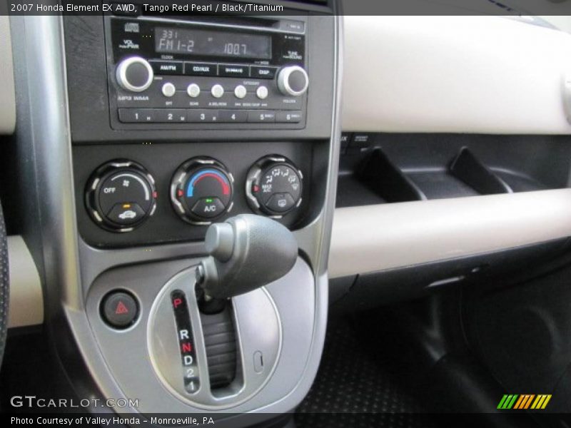 Tango Red Pearl / Black/Titanium 2007 Honda Element EX AWD