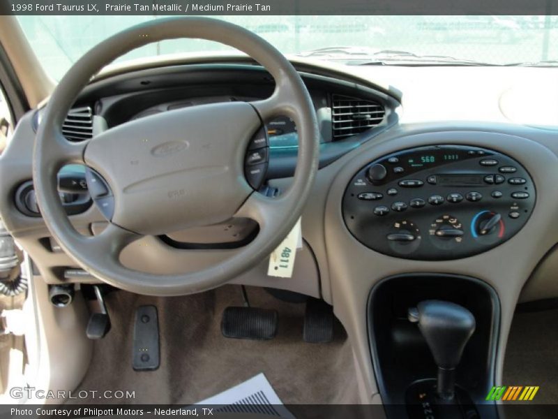 Prairie Tan Metallic / Medium Prairie Tan 1998 Ford Taurus LX
