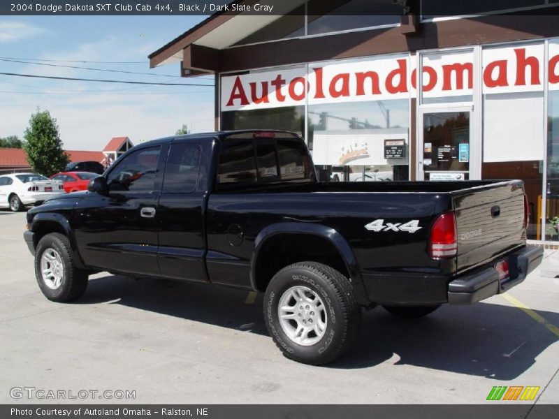 Black / Dark Slate Gray 2004 Dodge Dakota SXT Club Cab 4x4