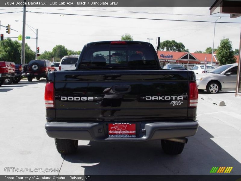 Black / Dark Slate Gray 2004 Dodge Dakota SXT Club Cab 4x4