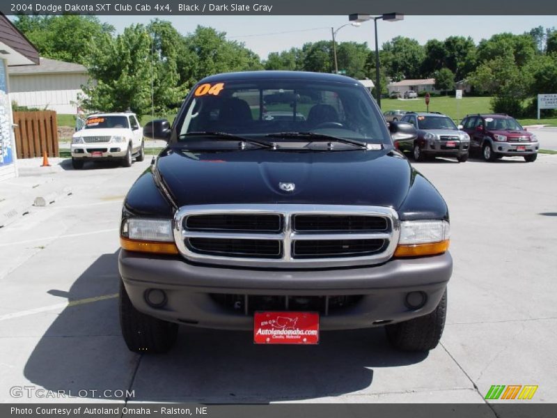 Black / Dark Slate Gray 2004 Dodge Dakota SXT Club Cab 4x4