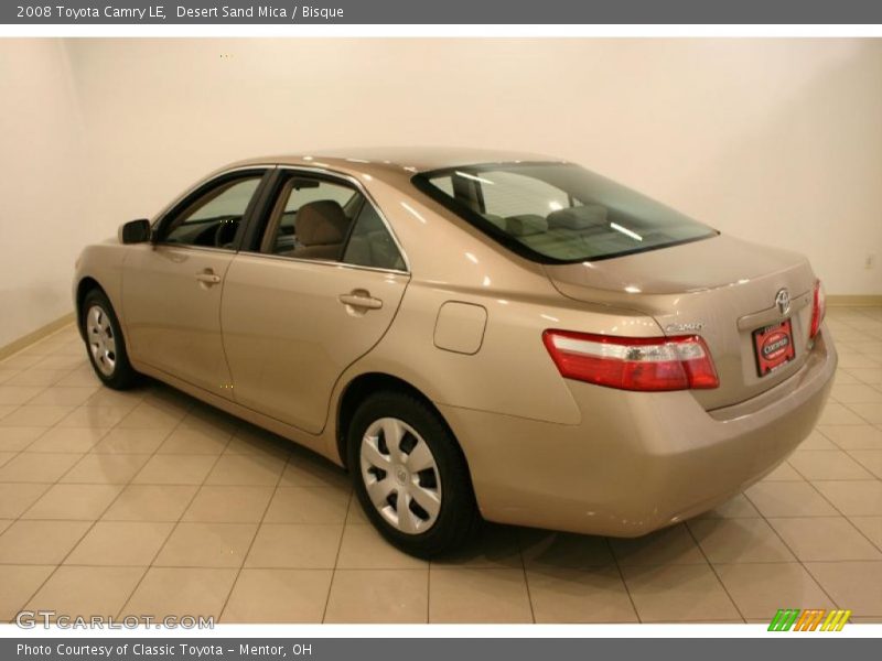 Desert Sand Mica / Bisque 2008 Toyota Camry LE