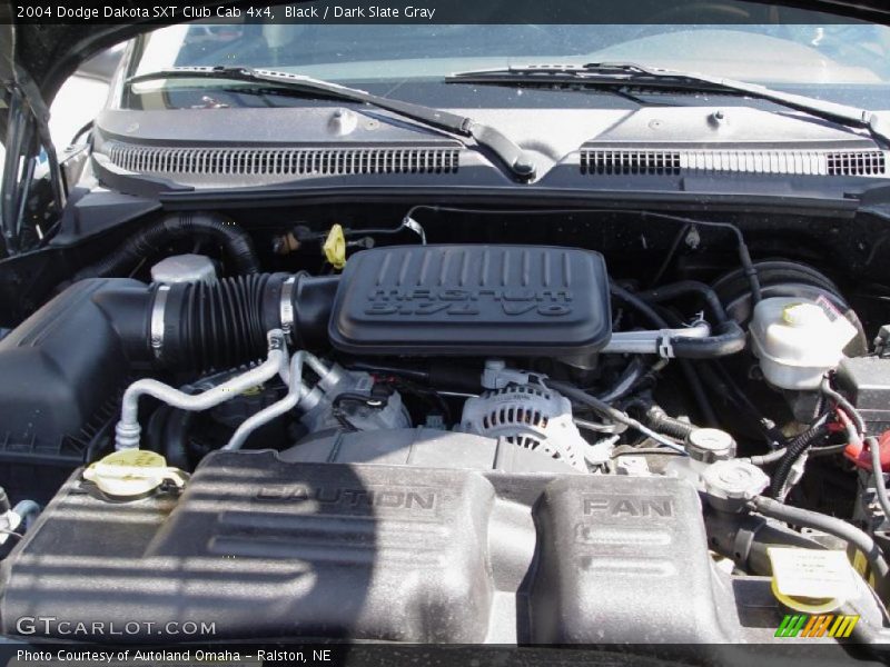 Black / Dark Slate Gray 2004 Dodge Dakota SXT Club Cab 4x4