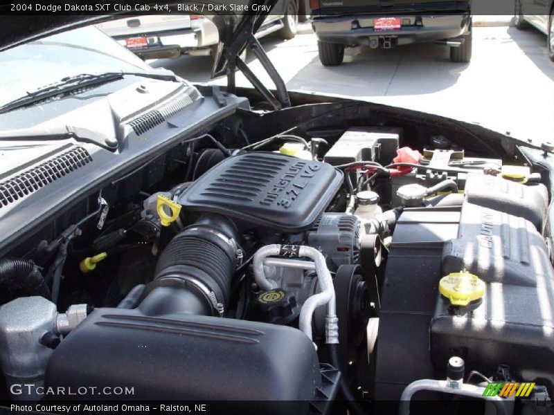 Black / Dark Slate Gray 2004 Dodge Dakota SXT Club Cab 4x4
