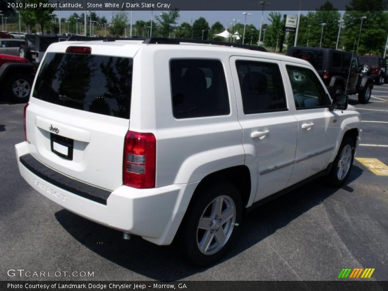 Stone White / Dark Slate Gray 2010 Jeep Patriot Latitude