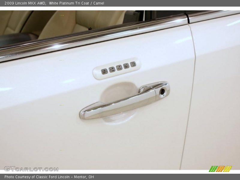 Controls of 2009 MKX AWD