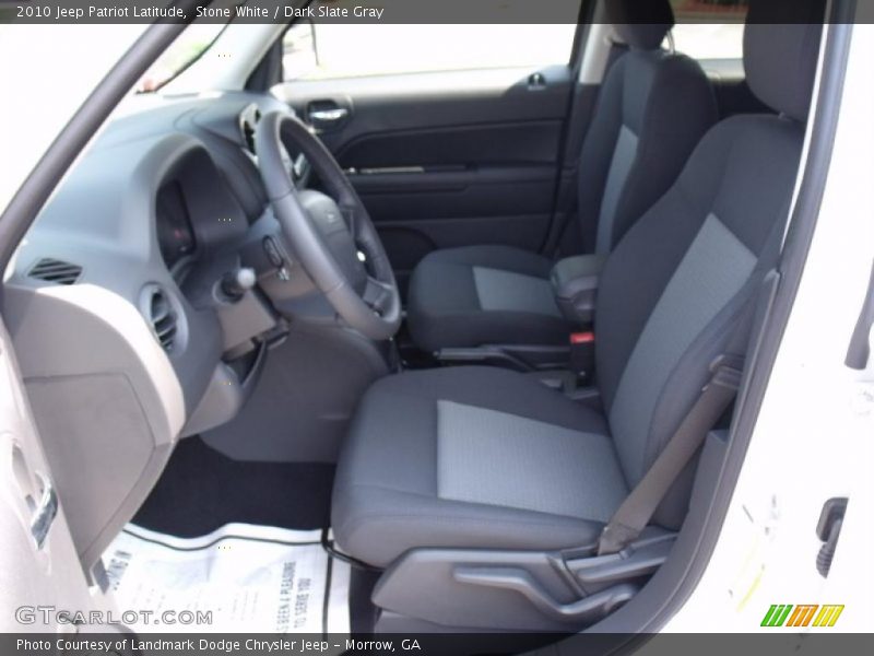 Stone White / Dark Slate Gray 2010 Jeep Patriot Latitude
