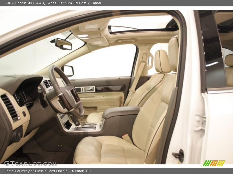 2009 MKX AWD Camel Interior