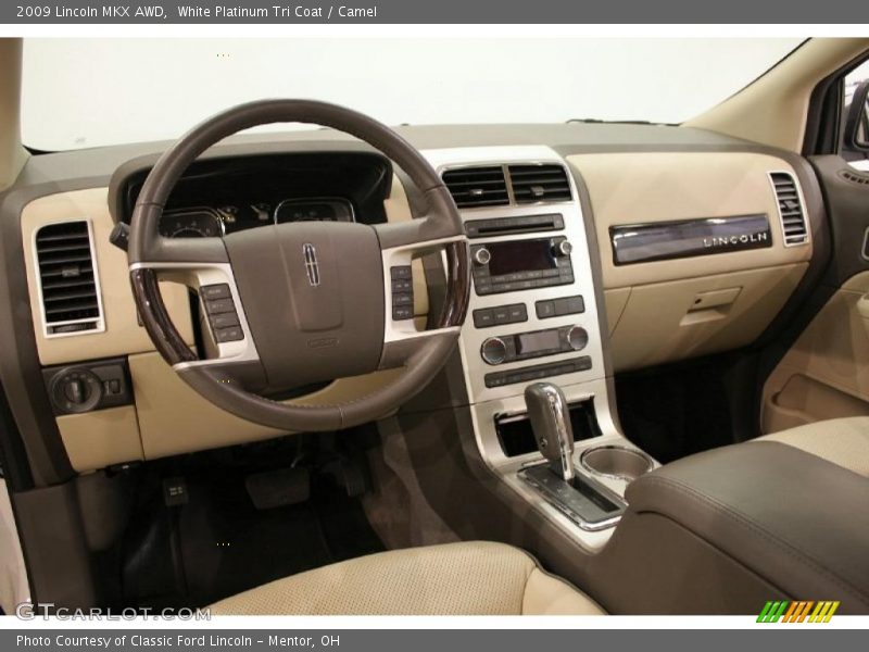 Dashboard of 2009 MKX AWD