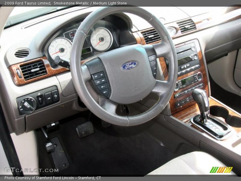 Smokestone Metallic / Medium Light Stone 2009 Ford Taurus Limited
