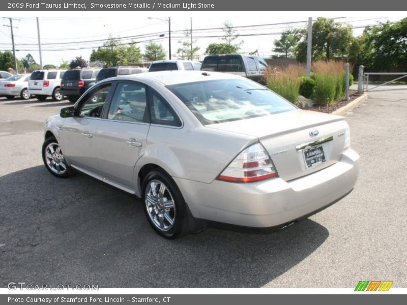 Smokestone Metallic / Medium Light Stone 2009 Ford Taurus Limited