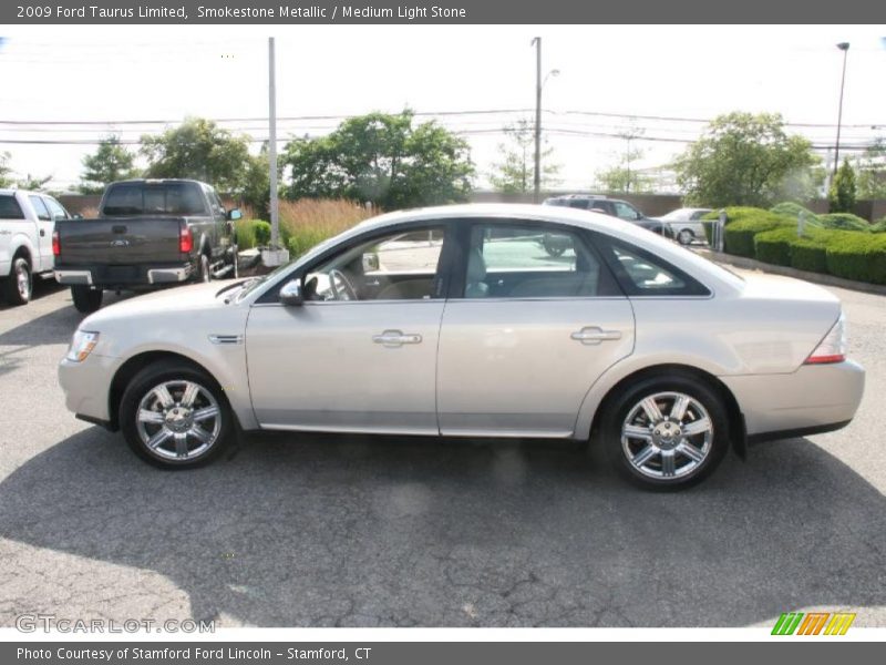Smokestone Metallic / Medium Light Stone 2009 Ford Taurus Limited