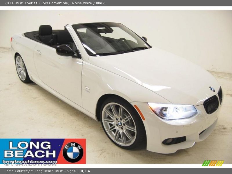 Alpine White / Black 2011 BMW 3 Series 335is Convertible