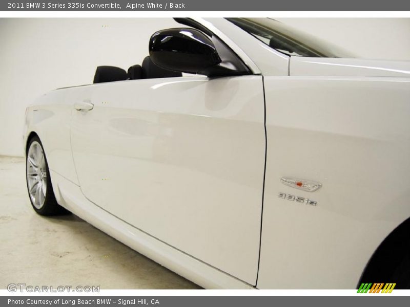 Alpine White / Black 2011 BMW 3 Series 335is Convertible