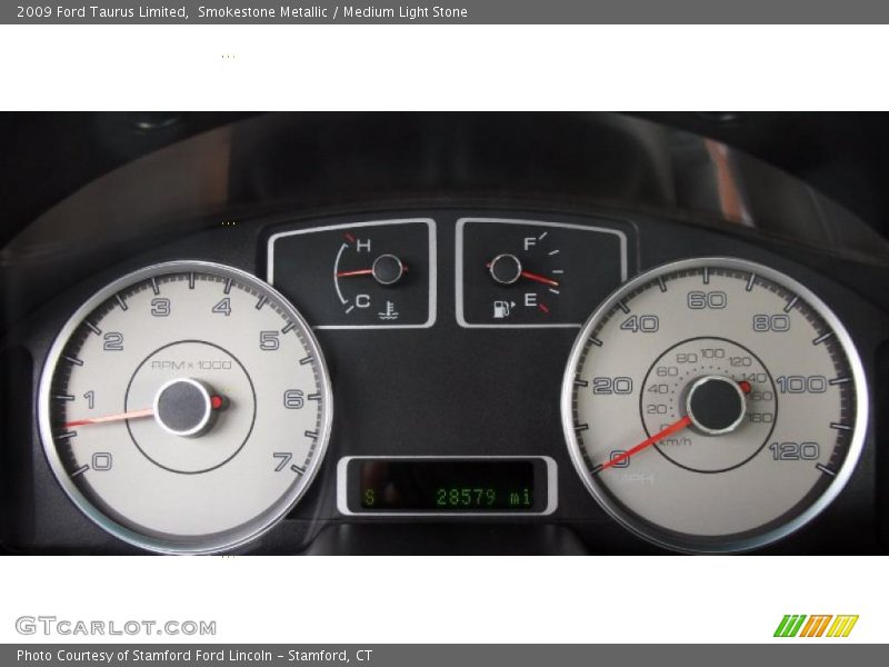 Smokestone Metallic / Medium Light Stone 2009 Ford Taurus Limited