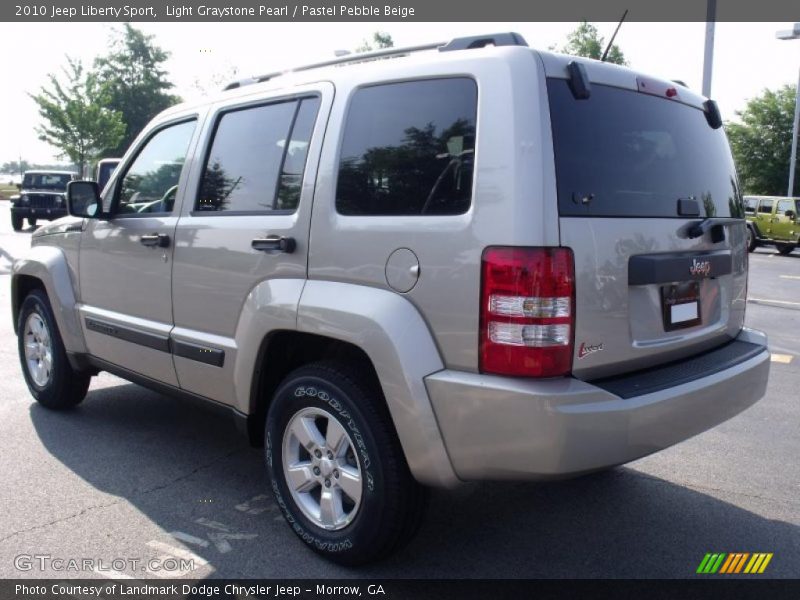 Light Graystone Pearl / Pastel Pebble Beige 2010 Jeep Liberty Sport