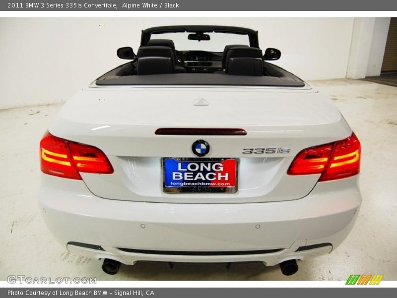 Alpine White / Black 2011 BMW 3 Series 335is Convertible