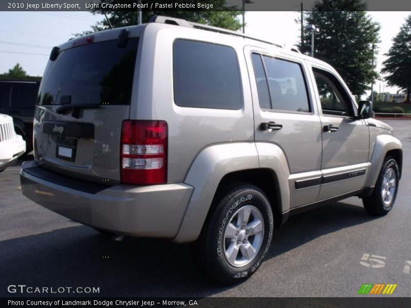 Light Graystone Pearl / Pastel Pebble Beige 2010 Jeep Liberty Sport